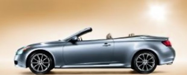 Prima poza oficiala cu Infiniti G37 Convertible