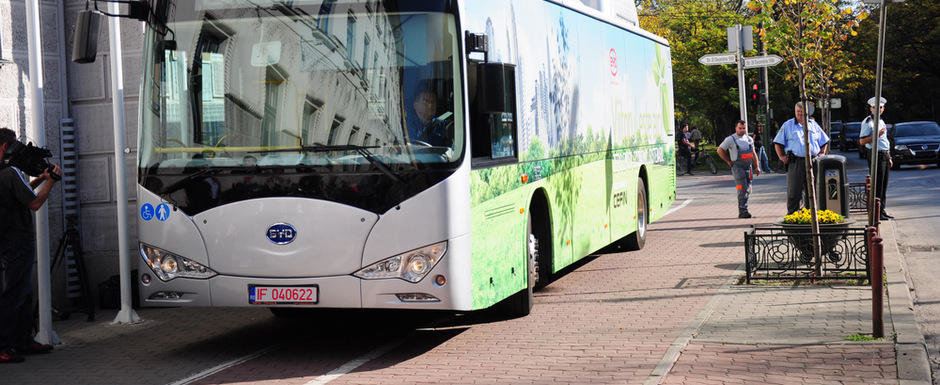 Primele autobuze electrice oferite spre testare in marile orase