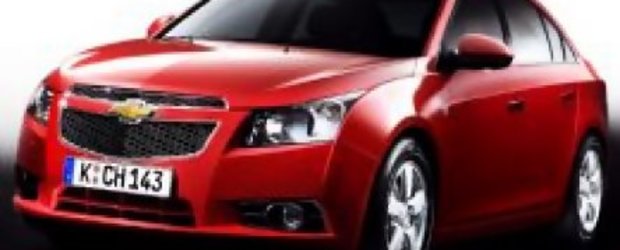 Primele fotografii cu noul Chevy Cruze