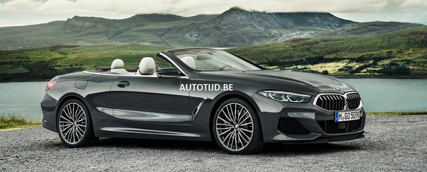 Primele imagini au ajuns pe internet mai devreme decat trebuia: ACESTA e noul BMW Seria 8 Cabrio!