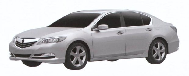 Primele imagini cu Acura RLX 2013