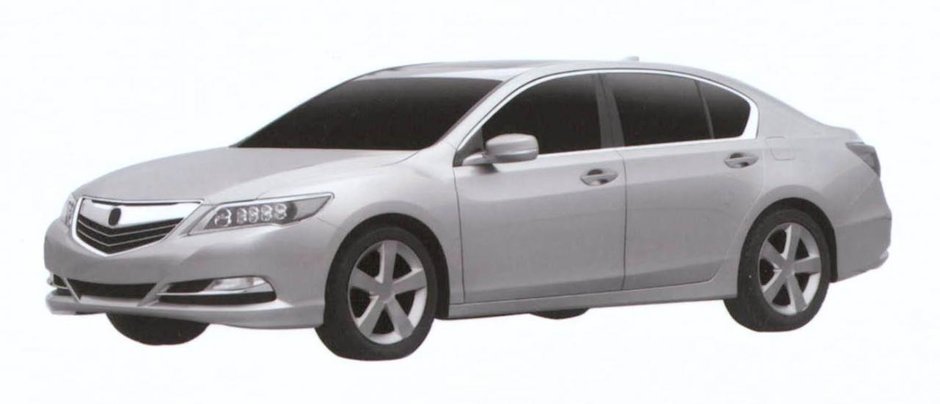 Primele imagini cu Acura RLX 2013 Primele imagini cu Acura RLX 2013