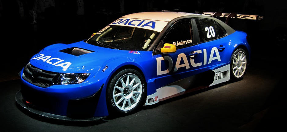 Primele imagini cu Dacia STCC Edition Primele imagini cu Dacia STCC Edition