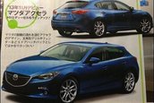 Primele imagini cu noua Mazda3