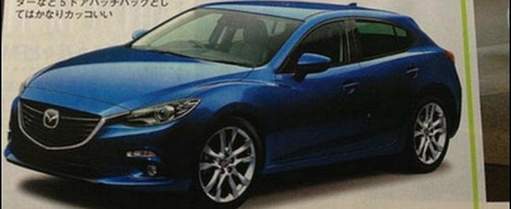 Primele imagini cu noua Mazda3