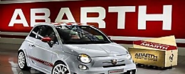 Primele imagini oficiale cu noul Fiat 500 Abarth SS