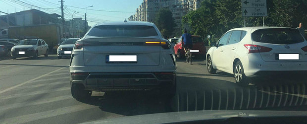Primele masini Lamborghini Urus au ajuns in Romania. POZE din Bucuresti cu bolidul italian de 650 CP