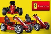 Primele modele de la Ferrari... cu pedale