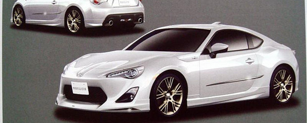 Primele poze cu noul coupe Toyota FT-86