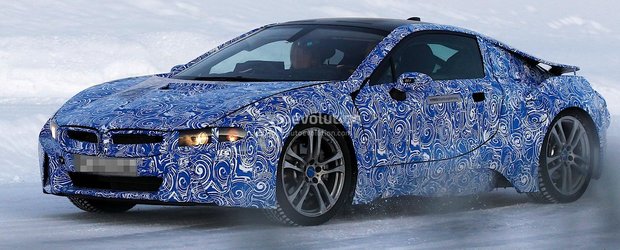 Primele poze spion cu BMW i8, aproape gata de modelul de serie