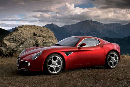 Primele urme de tuning pe Alfa Romeo 8C Competizione!!! Primele urme de tuning pe Alfa Romeo 8C Competizione!!!