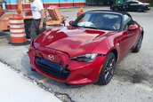 Primul accident cu noua Mazda MX-5