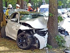 Primul accident cu noul BMW M4