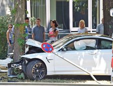 Primul accident cu noul BMW M4