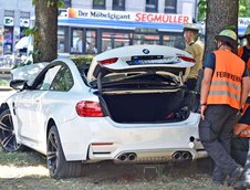 Primul accident cu noul BMW M4