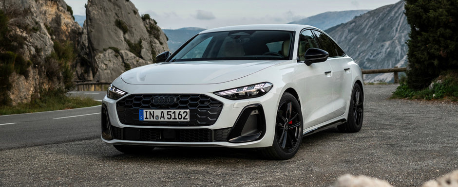 Primul Audi A5 Sedan din istorie a debutat oficial. Inlocuitorul legendarului A4 se lauda cu trei ecrane in bord si pana la 367 de cai sub capota. Galerie foto completa Primul Audi A5 Sedan din istorie a debutat oficial. Inlocuitorul legendarului A4 se lauda cu trei ecrane in bord si pana la 367 de cai sub capota. Galerie foto completa