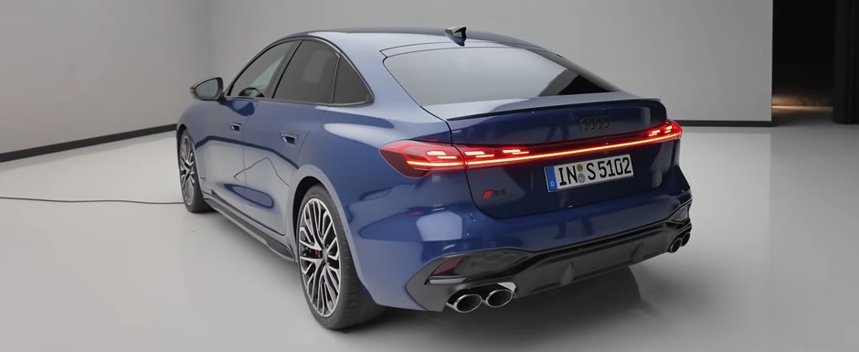 Primul Audi A5 Sedan din istorie a debutat oficial. Inlocuitorul legendarului A4 se lauda cu trei ecrane in bord si pana la 367 de cai sub capota. Cum arata in realitate