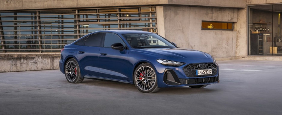 Primul Audi A5 Sedan din istorie a debutat oficial. Inlocuitorul legendarului A4 se lauda cu trei ecrane in bord si pana la 367 de cai sub capota. Cat costa in Romania Primul Audi A5 Sedan din istorie a debutat oficial. Inlocuitorul legendarului A4 se lauda cu trei ecrane in bord si pana la 367 de cai sub capota. Cat costa in Romania