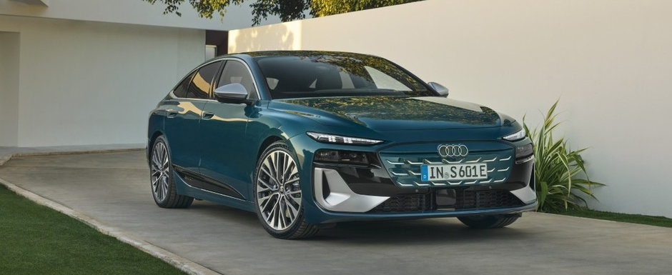 Primul Audi A6 cu propulsie 100% electrica din istorie a ajuns in Romania. Cat costa noul model?