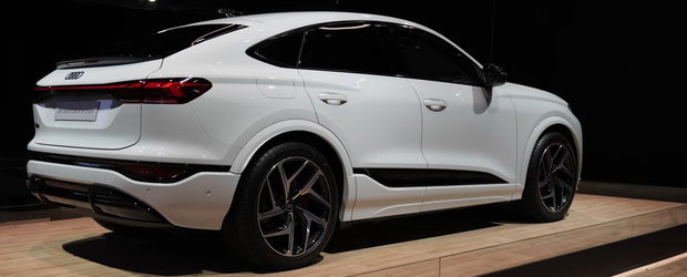 Primul Audi Q6 Sportback din istorie a debutat oficial. Cel mai nou model al nemtilor se lauda cu trei ecrane in bord si pana la 517 CP sub capota. Cum arata in realitate