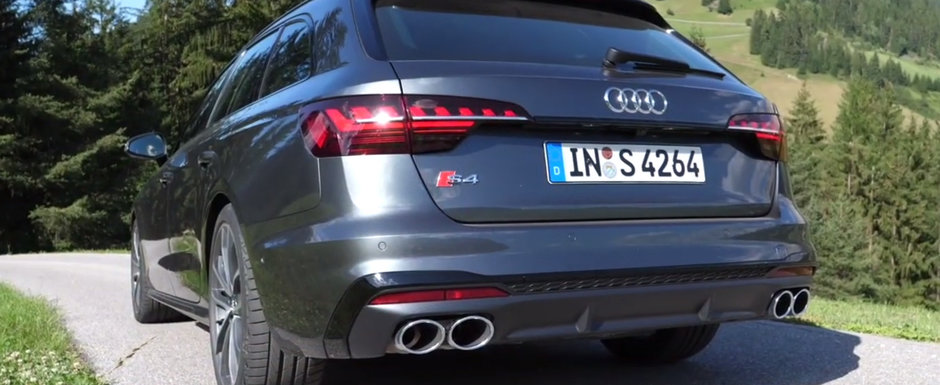 Primul Audi S4 cu motor diesel din istorie. VIDEO cu sunetul propulsorului V6 TDI