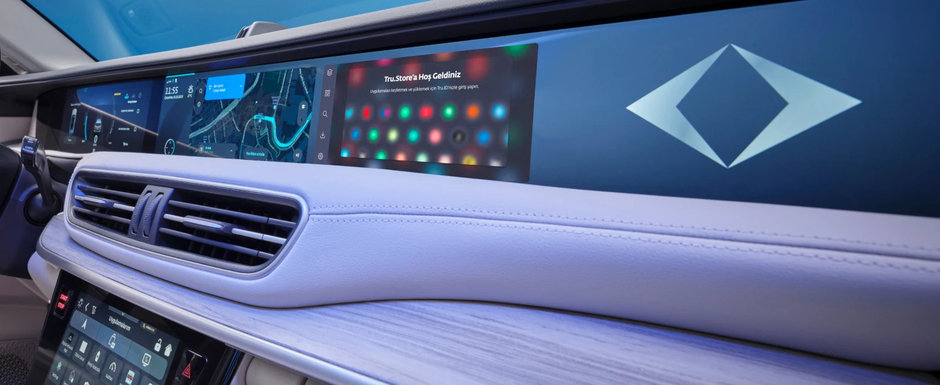 Primul automobil electric dezvoltat si construit in Turcia a debutat oficial. Noul Togg T10X ia forma unui SUV cu 435 de cai sub capota si un display care se desfasoara pe intreaga latime a plansei de bord Primul automobil electric dezvoltat si construit in Turcia a debutat oficial. Noul Togg T10X ia forma unui SUV cu 435 de cai sub capota si un display care se desfasoara pe intreaga latime a plansei de bord