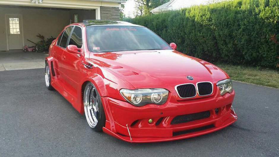 Primul BMW E39 din istorie cu fata de Seria 7 si spate de Seria 6 Primul BMW E39 din istorie cu fata de Seria 7 si spate de Seria 6