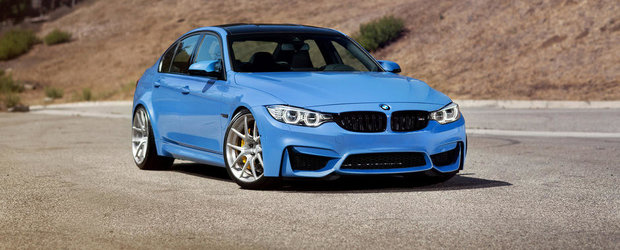 Primul BMW M3 F80 din SUA vine la pachet cu 580 CP si 845 Nm