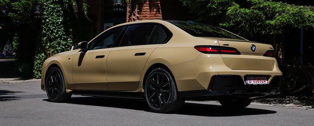 Primul BMW Seria 7 din lume finisat in aceasta culoare se afla in Romania. Pretul vopselei depaseste pragul de 7.000 de euro