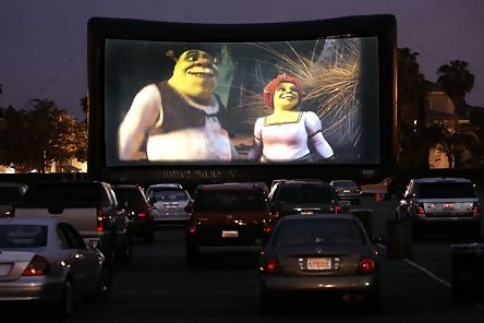 Primul cinematograf drive-in din Romania