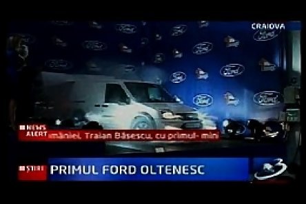 Primul Ford fabricat la Craiova a fost lansat oficial!