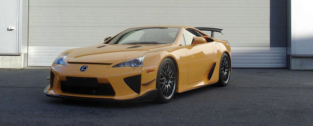 Primul Lexus LFA Nurburgring Edition a ajuns in Europa