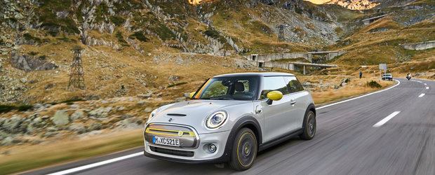 Primul MINI electric cucereste Transfagarasanul. Cat costa in Romania modelul britanic