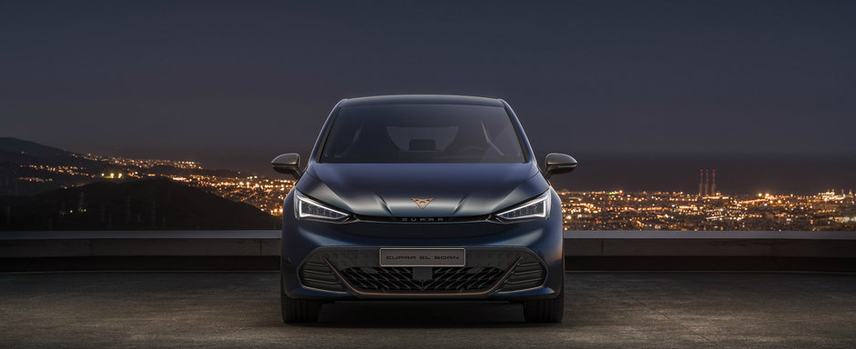 Primul model electric din istoria CUPRA este o compacta sportiva cu 204 CP si autonomie de... Primul model electric din istoria CUPRA este o compacta sportiva cu 204 CP si autonomie de...