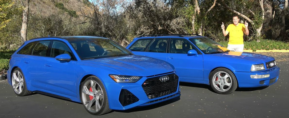 Primul model RS din istoria Audi fata in fata cu cel mai nou RS6 Avant. Pe care l-ai vrea in garaj? Primul model RS din istoria Audi fata in fata cu cel mai nou RS6 Avant. Pe care l-ai vrea in garaj?