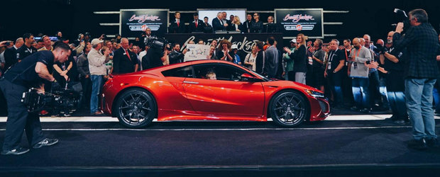 Primul NSX s-a vandut pentru 1.2 milioane dolari. DA, 1.2 milioane dolari!