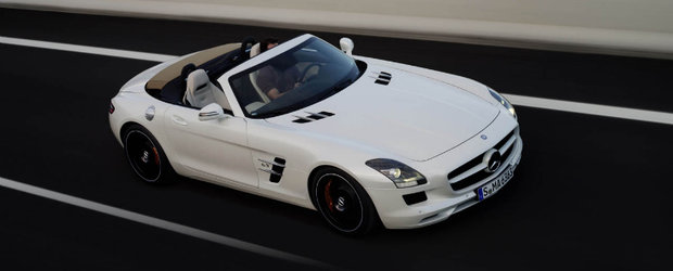 Primul spot cu Mercedes-Benz SLS AMG Roadster in miscare!