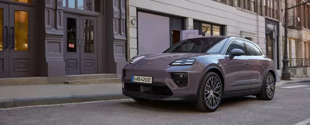 Primul SUV cu propulsie electrica de la Porsche a debutat oficial. Noul Porsche Macan accelereaza de la 0 la 100 km/h mai repede decat un 911 GT3 si costa de aproape doua ori mai mult decat o Tesla Model Y. Cat costa in Romania