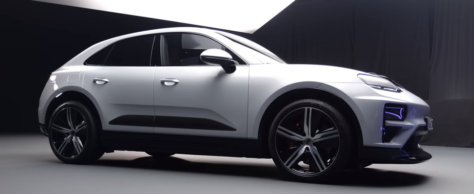 Primul SUV cu propulsie electrica de la Porsche a debutat oficial. Noul Porsche Macan accelereaza de la 0 la 100 km/h mai repede decat un 911 GT3 si costa de aproape doua ori mai mult decat o Tesla Model Y. Cum arata in realitate