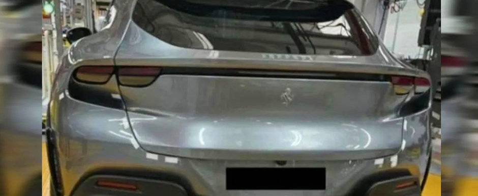 Primul SUV de la Ferrari a ajuns mai devreme pe internet. Pozele pe care italienii le vor sterse de urgenta Primul SUV de la Ferrari a ajuns mai devreme pe internet. Pozele pe care italienii le vor sterse de urgenta