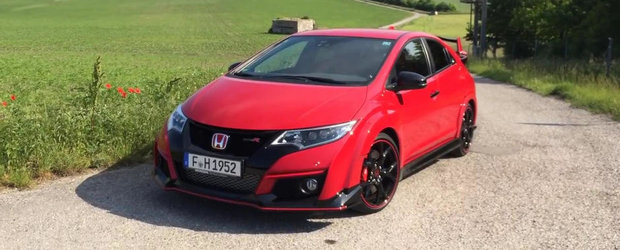 Primul test video cu noua Honda Civic Type R