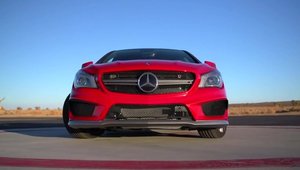 Primul test video cu noul Mercedes CLA45 AMG