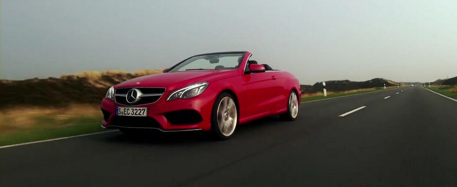 Primul test video cu noul Mercedes E-Class Cabriolet