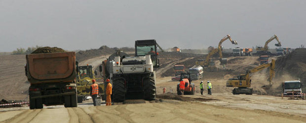 Primul tronson al autostrazii Timisoara - Lugoj va fi inaugurat mai devreme