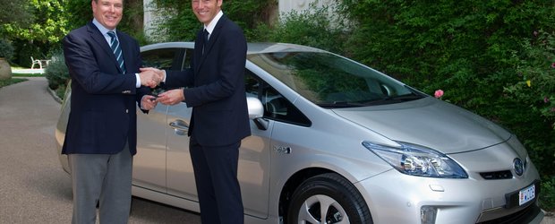 Primul vehicul Prius Plug-in  Hybrid a fost livrat  catre A.S.S Printul Albert II de Monaco