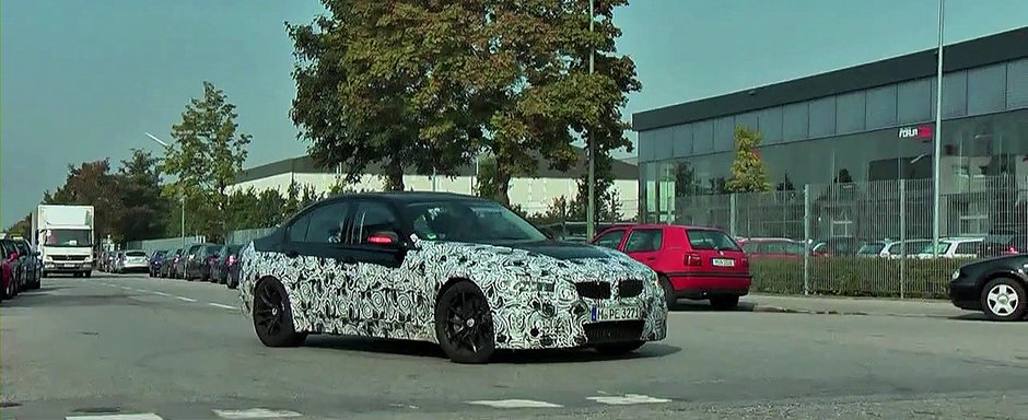 Primul video spion cu viitorul BMW M3! Primul video spion cu viitorul BMW M3!