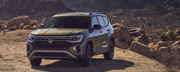 Primul Volkswagen Atlas Peak Edition din istorie a debutat oficial. Cel mai nou SUV al nemtilor are un motor turbo de 269 de cai si ofera anvelope all-terrain pentru performante crescute in off-road. Cat costa