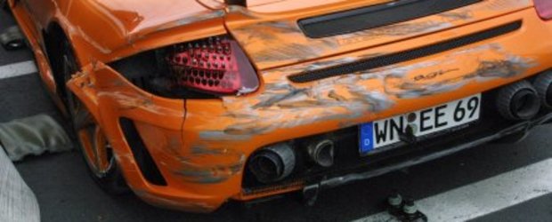 Printul Marcus a distrus un Gemballa Mirage GT