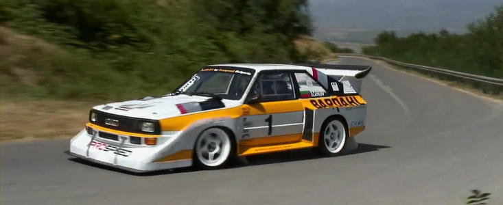 Priveste in actiune un Audi S1 de Grupa B si 800 cai putere! Priveste in actiune un Audi S1 de Grupa B si 800 cai putere!