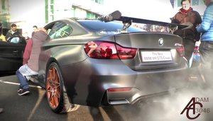 Priveste indeaproape si asculta evacuarea noului BMW M4 GTS